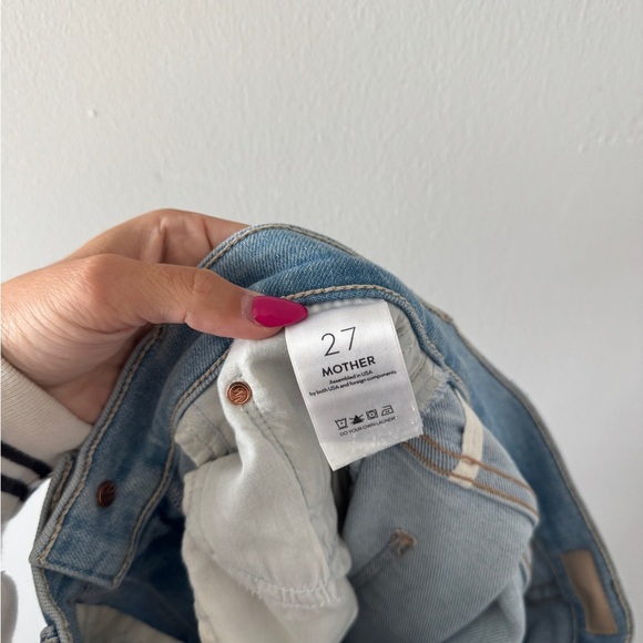 MOTHER Undercover Cargo Sneak Jeans in Sun Kissed 27 - Picture 6 of 7
